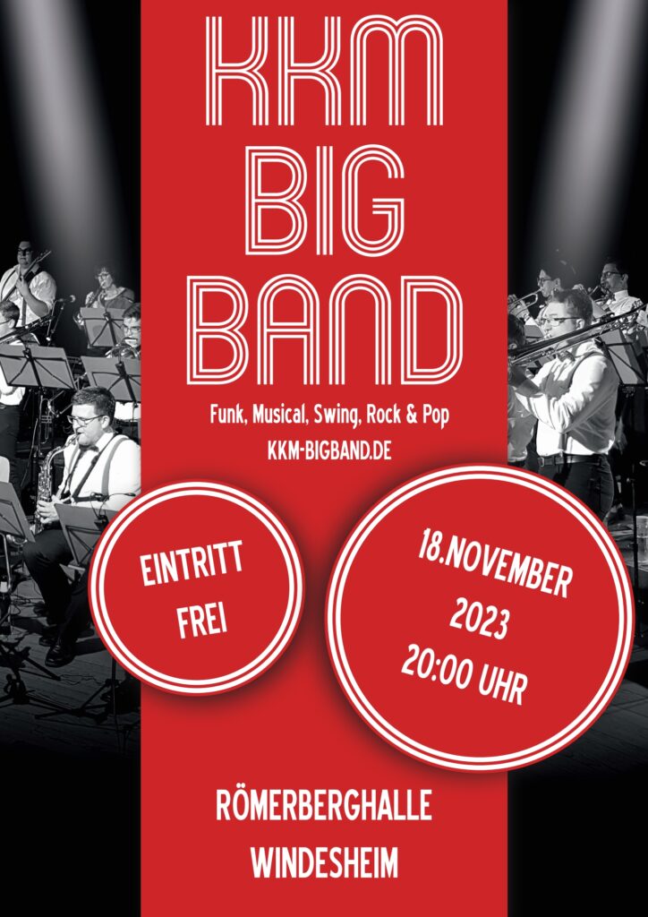 KKM Big Band - Jahreskonzert 2023 - 18.11.2023 - 20:00
